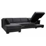 Minkšta U-formos sofa LL5115BG